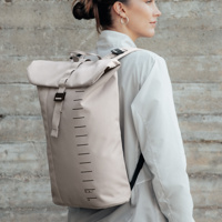 Essential Backpack 12L Fogbow Beige On Person